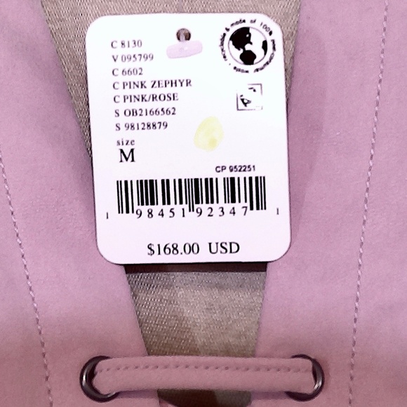 NWT Free People Pink Zephyr Mini Dress Pink/Rose Soft Suede-Like, Lace-Up,SizeM - Picture 9 of 9